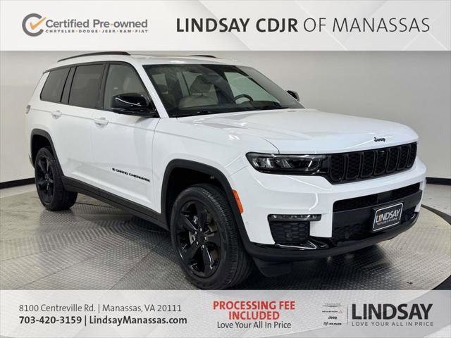 Certified 2025 Jeep Grand Cherokee L Limited w/ Luxury Tech Group II