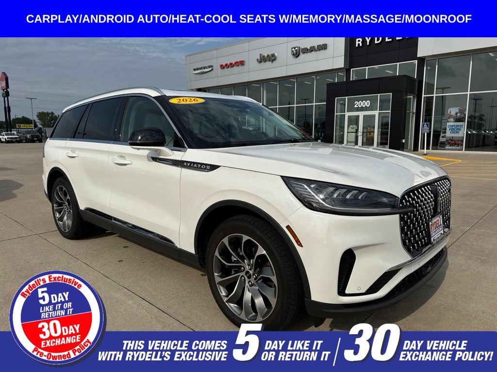 Used 2026 Lincoln Aviator Reserve w/ Luxury Package