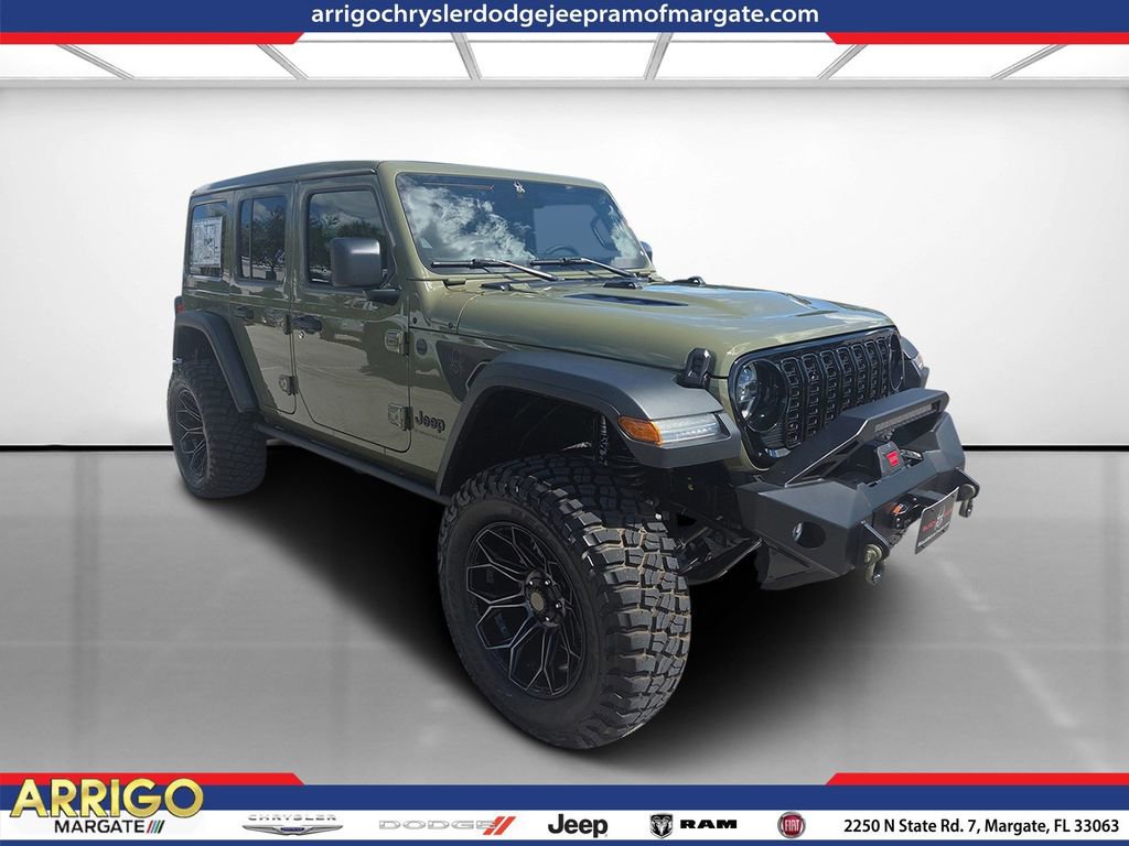 New 2025 Jeep Wrangler Unlimited Sport