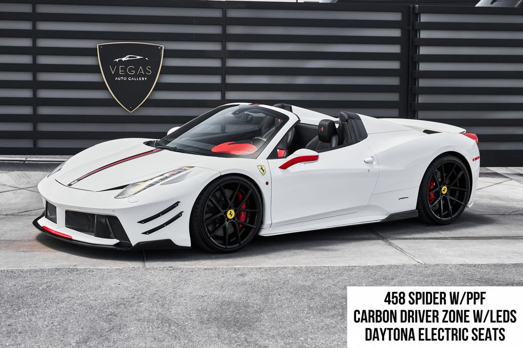 Used 2014 Ferrari 458 Spider