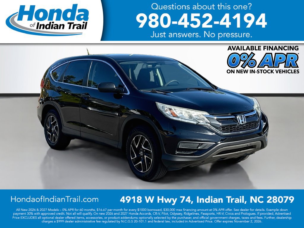 Used 2016 Honda CR-V SE