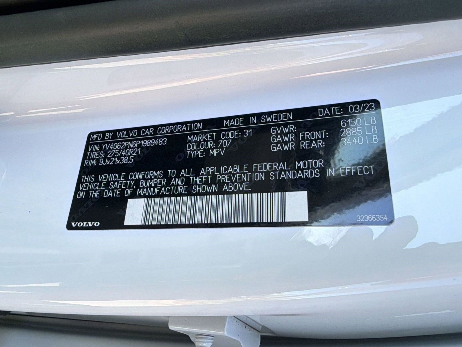 2023 Volvo Xc90 B6 Plus