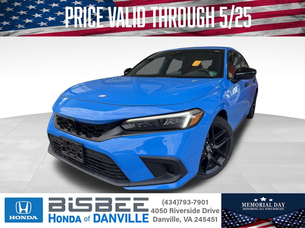 Certified 2022 Honda Civic Sport