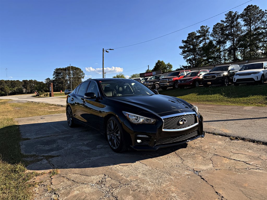 2016 INFINITI Q50 Red Sport 400