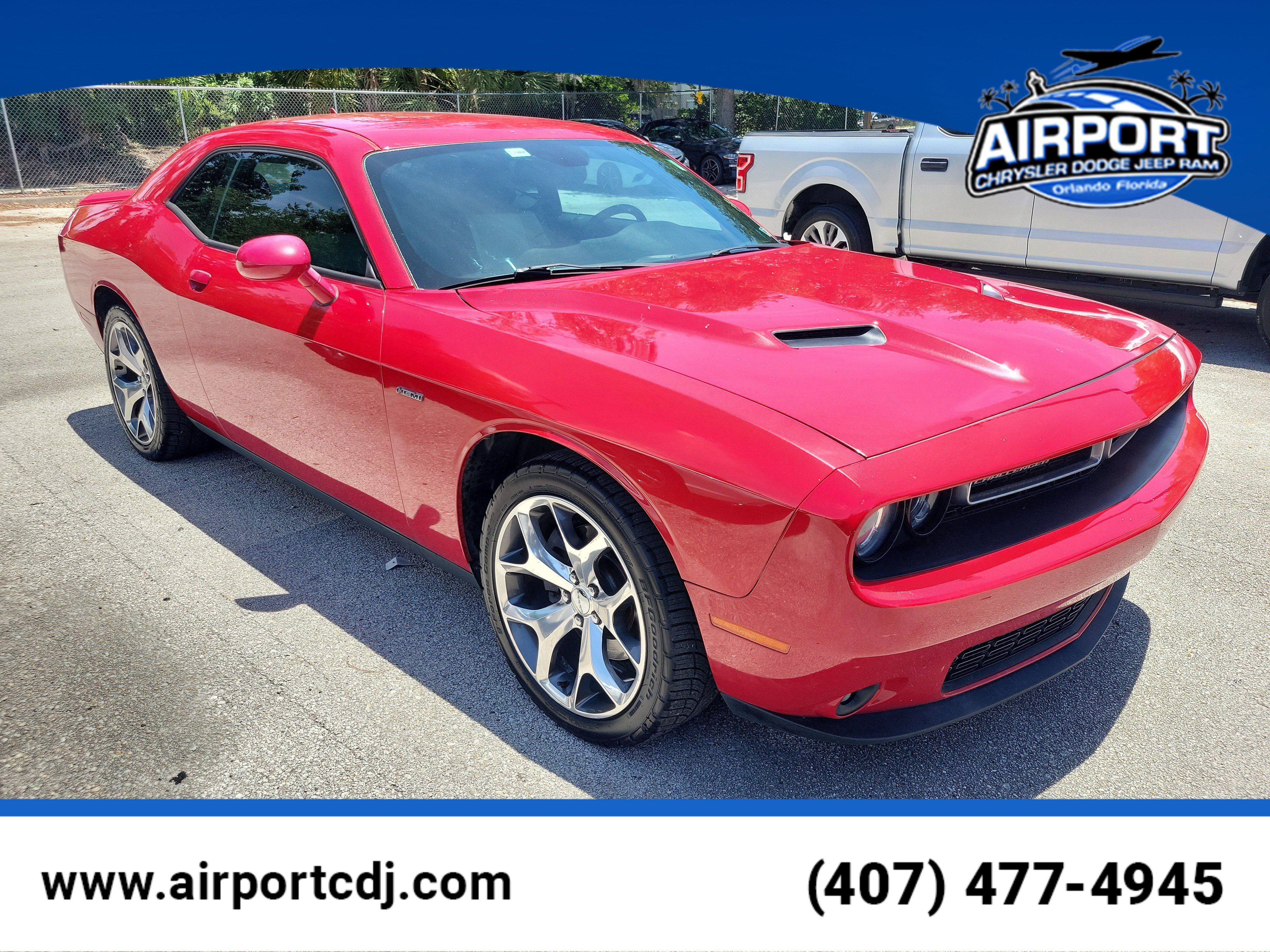 Used 2016 Dodge Challenger R/T Plus