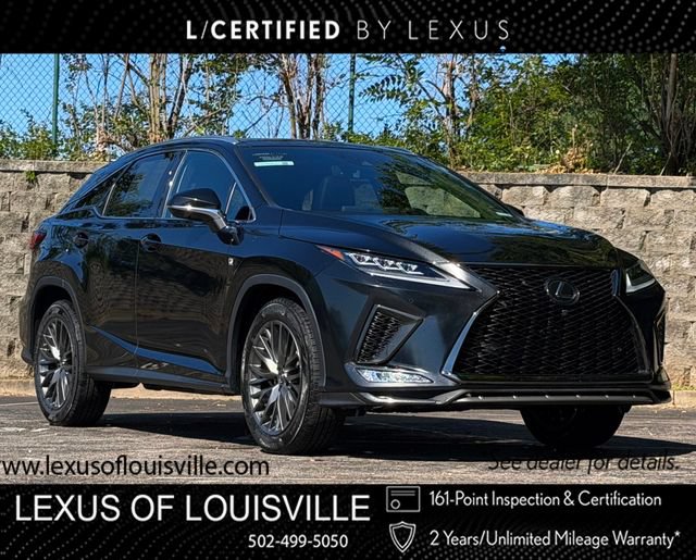 Certified 2022 Lexus RX 350 F Sport w/ Accessory Package