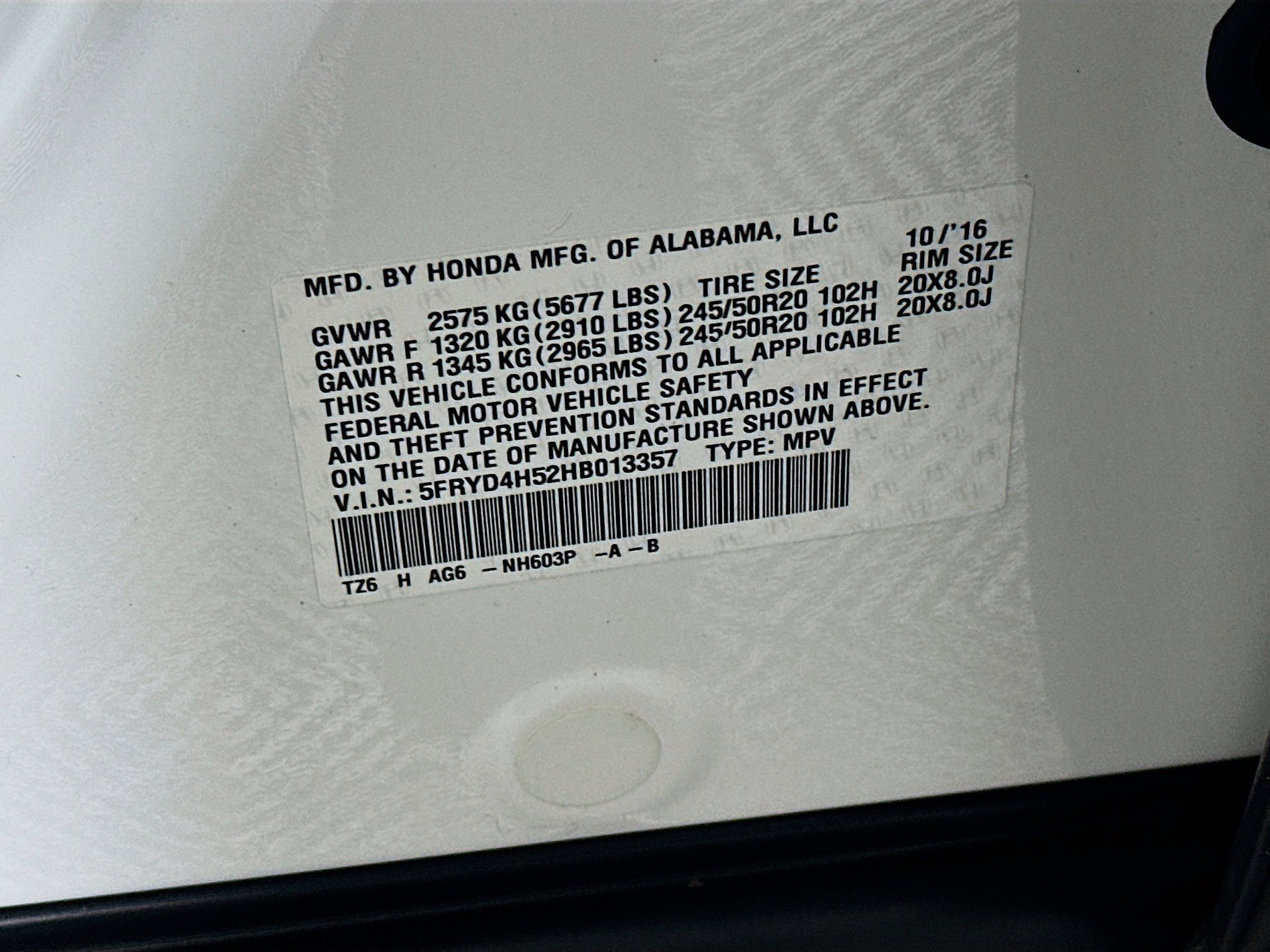 2017 Acura MDX SH-AWD w/ Technology Package