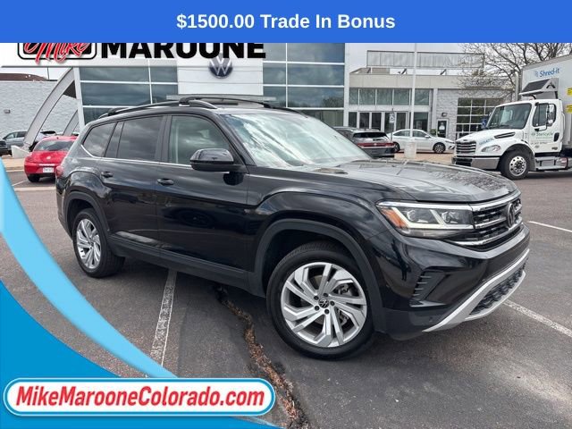 Certified 2023 Volkswagen Atlas SE w/ Panoramic Sunroof Package