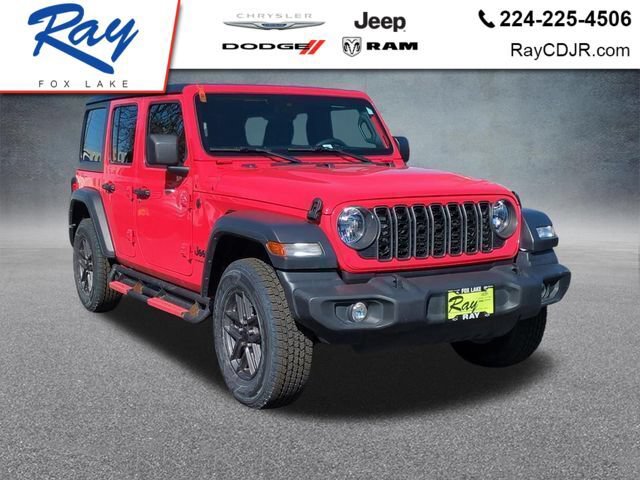 Certified 2024 Jeep Wrangler Unlimited Sport