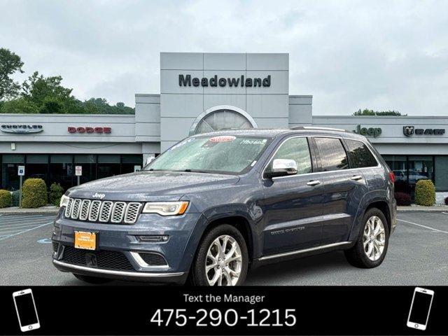 Certified 2021 Jeep Grand Cherokee Summit