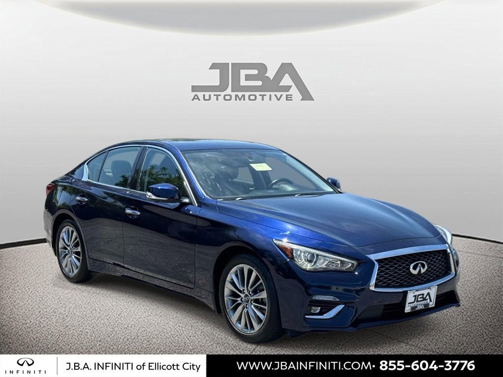 Used 2023 INFINITI Q50 Luxe w/ Cargo Package
