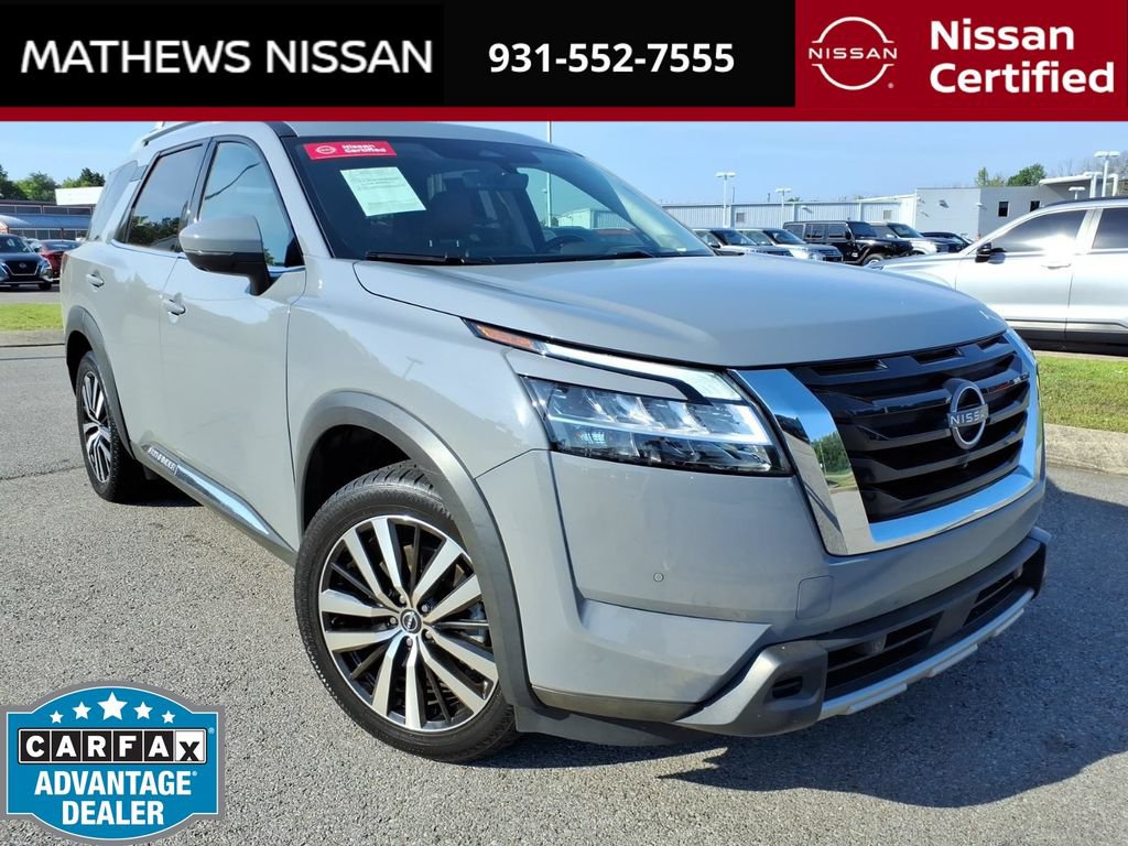 Certified 2023 Nissan Pathfinder Platinum w/ Cargo Package