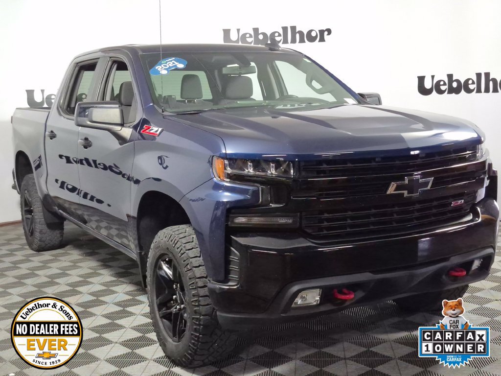 Certified 2021 Chevrolet Silverado 1500 LT Trail Boss w/ Bed Protection Package