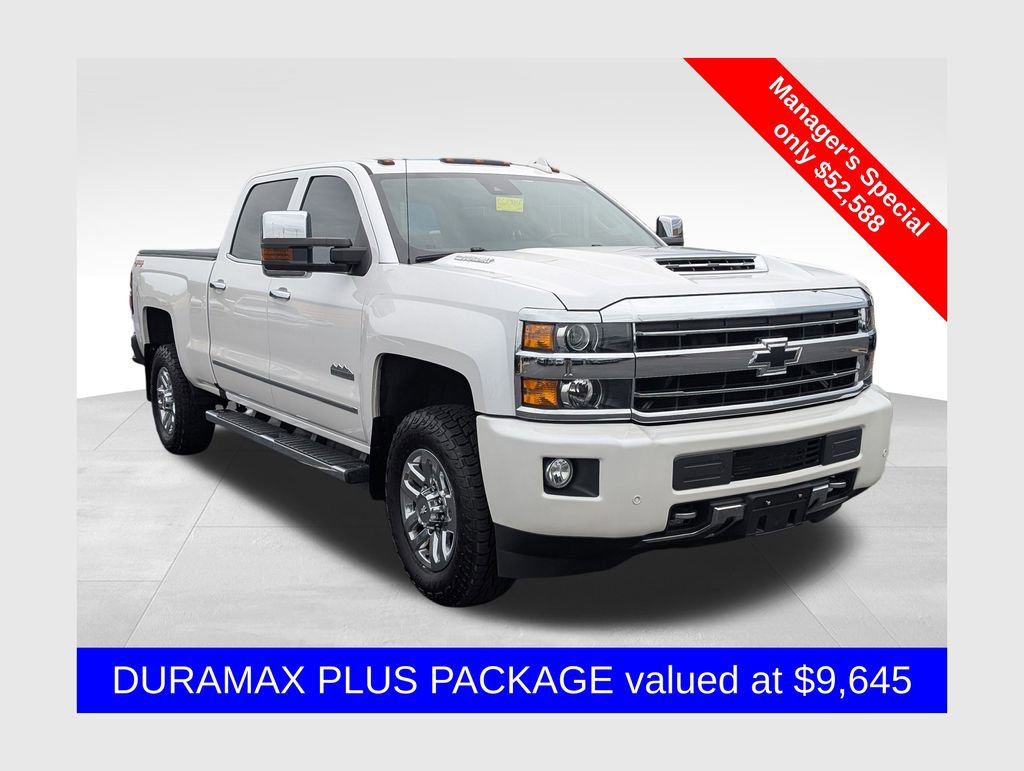 Used 2019 Chevrolet Silverado 3500 High Country w/ Duramax Plus Package