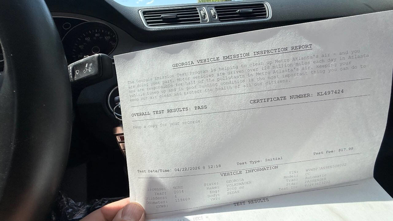 2014 Volkswagen CC R-Line