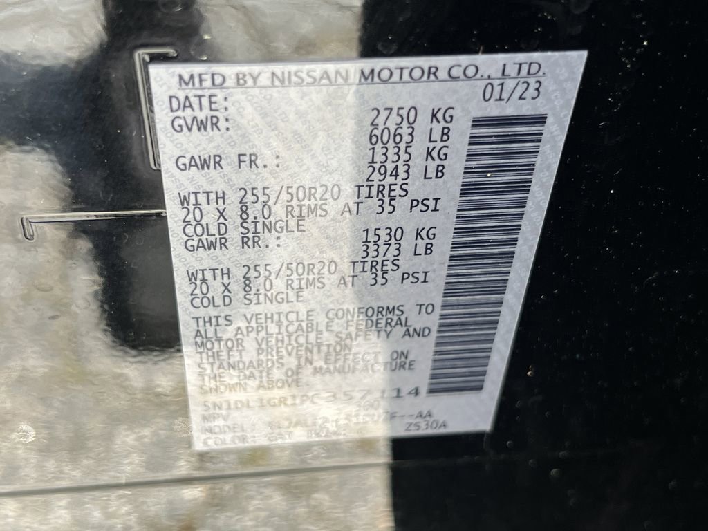 2023 INFINITI Qx60 Sensory