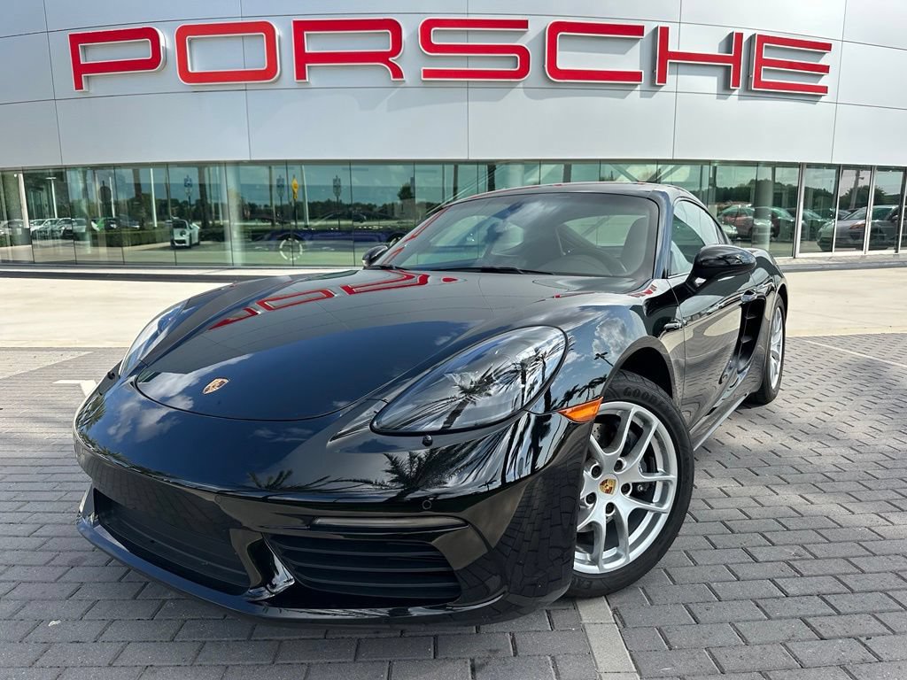 Certified 2025 Porsche 718 Cayman