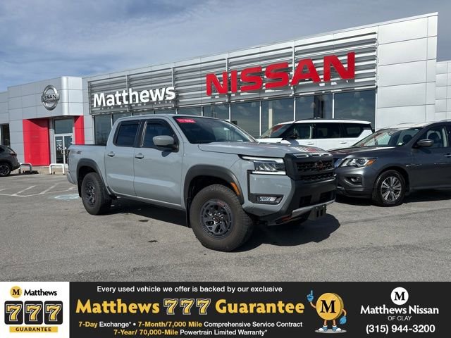 Certified 2025 Nissan Frontier PRO-4X w/ Interior Protection Package