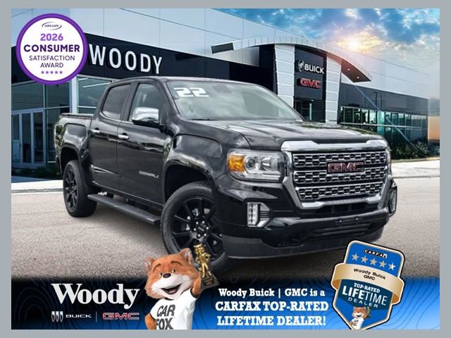 Certified 2022 GMC Canyon Denali w/ Denali Black Edition Package