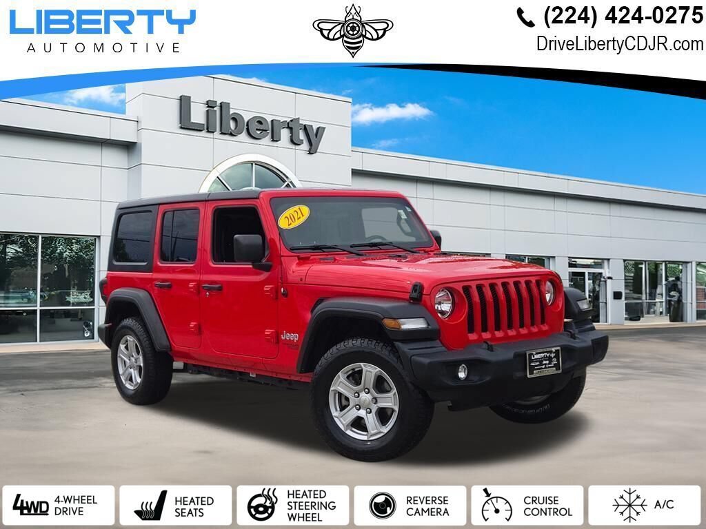 Used 2021 Jeep Wrangler Unlimited Sport