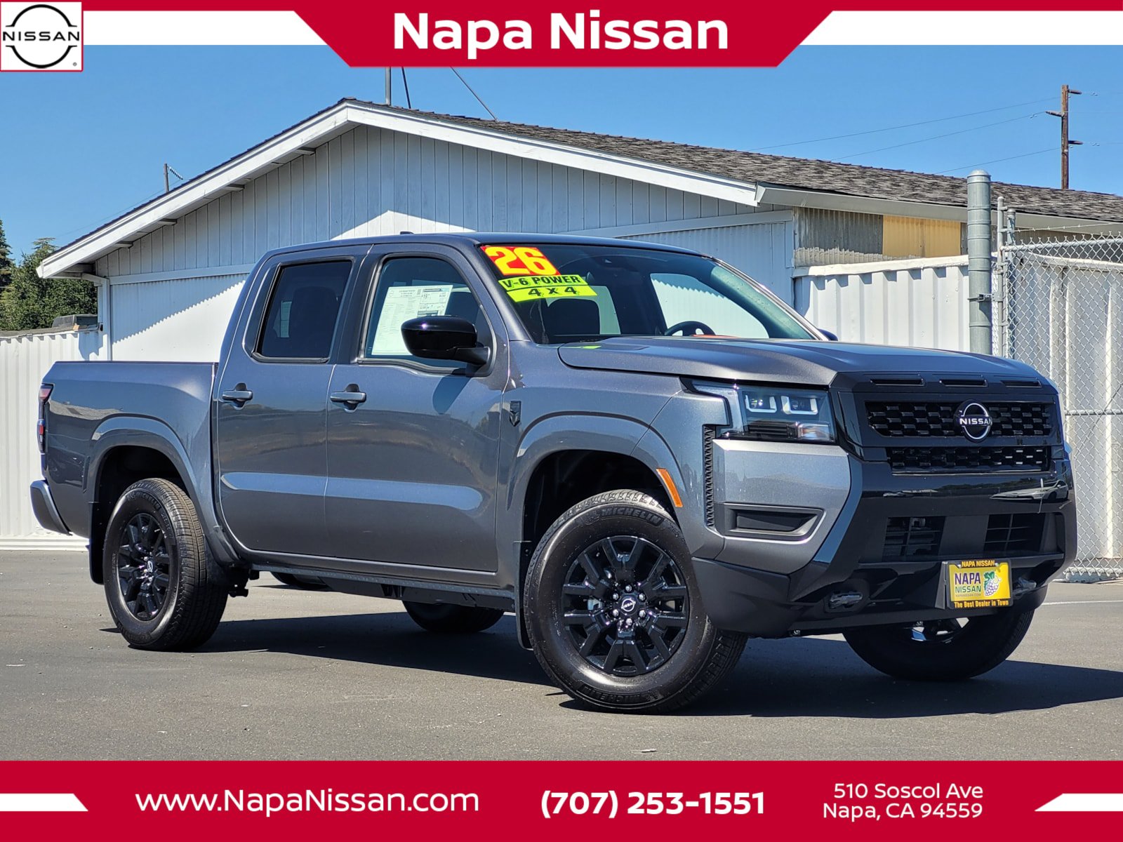 New 2026 Nissan Frontier SV w/ Tow Package