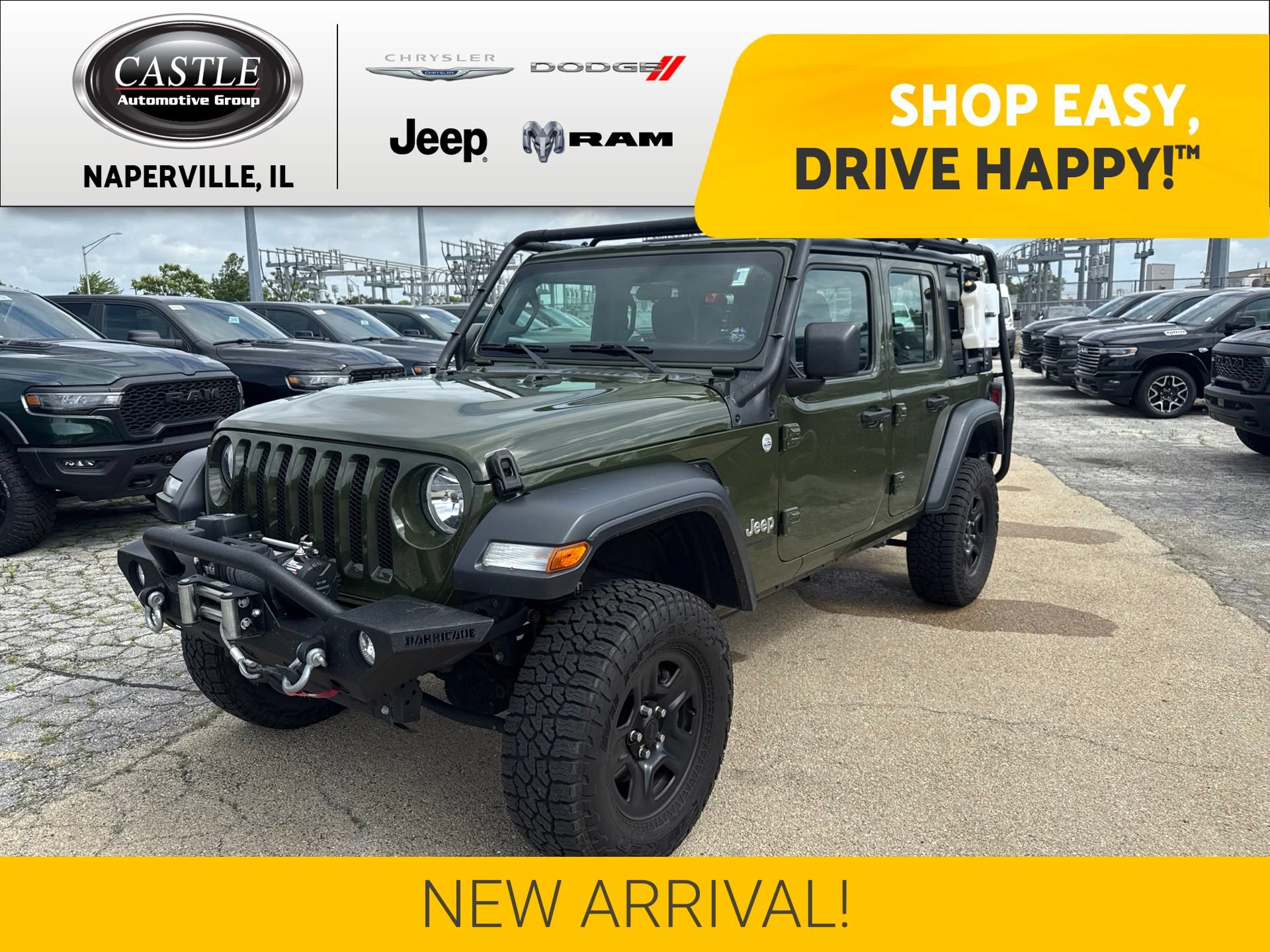 Used 2021 Jeep Wrangler Unlimited Sport