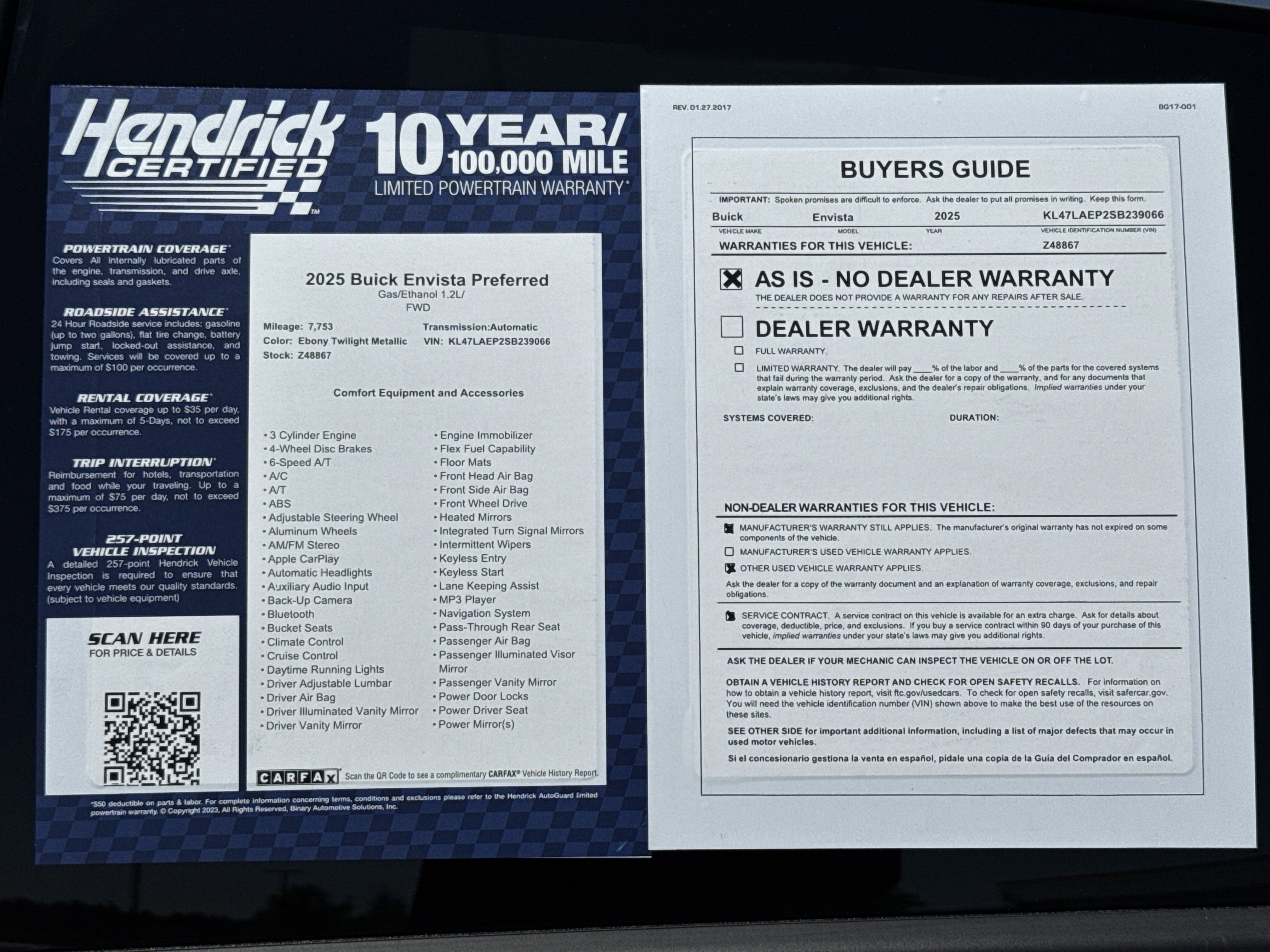 2025 Buick Envista Preferred