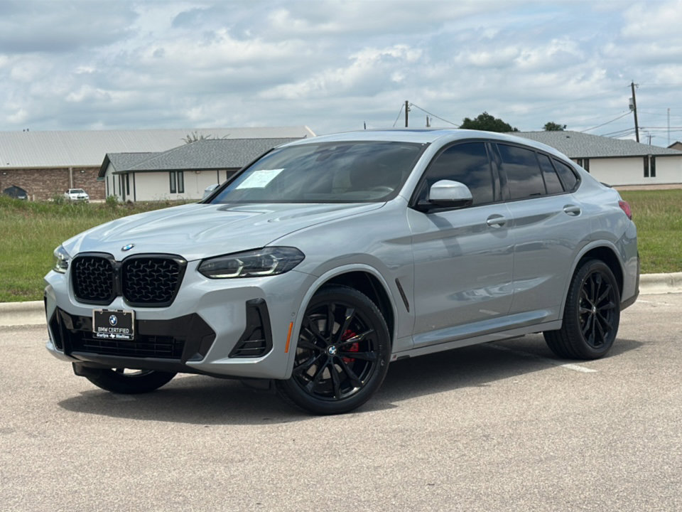 Certified 2025 BMW X4 xDrive30i w/ Premium Package