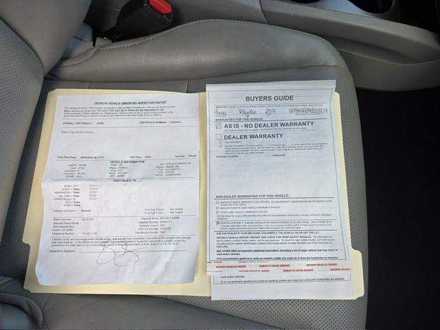 2019 Honda Ridgeline RTL-T