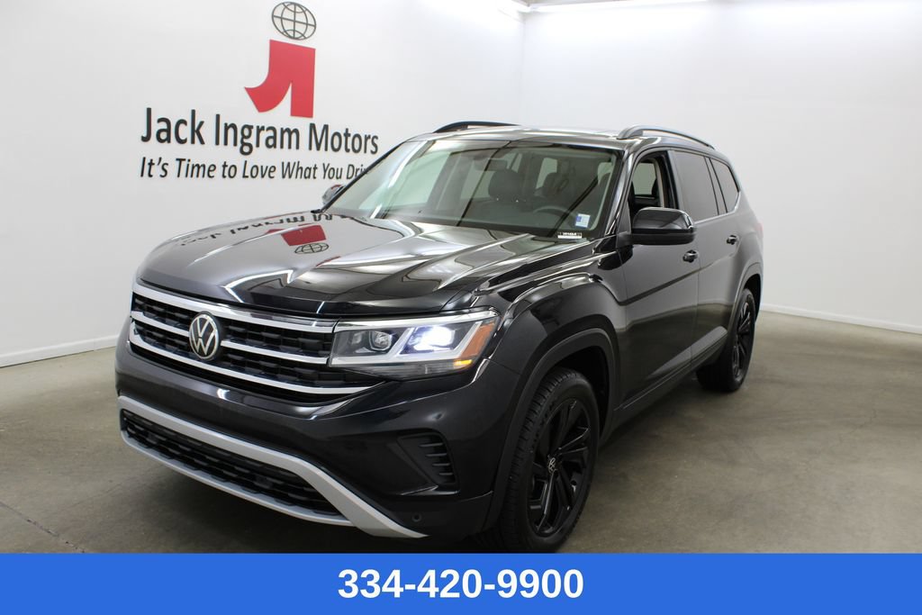 Used 2022 Volkswagen Atlas SE w/ Panoramic Sunroof Package