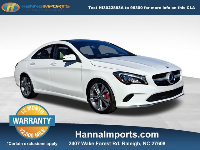 2018 Mercedes-Benz CLA-Class CLA 250
