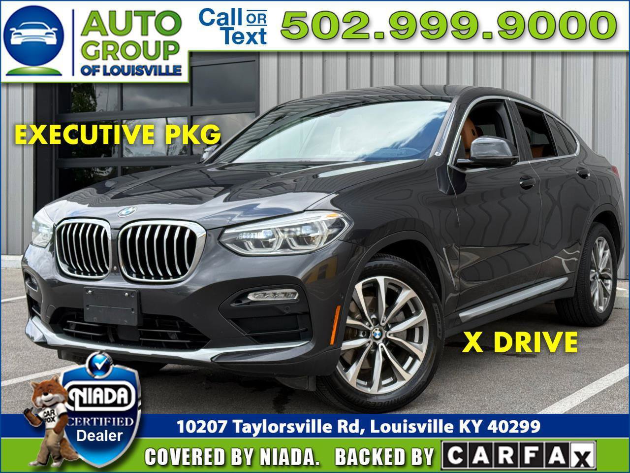 Used 2019 BMW X4 xDrive30i w/ Executive Package