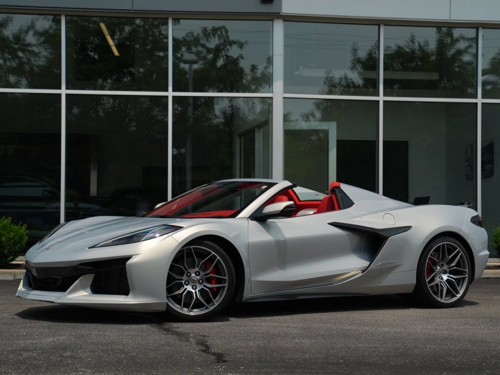 Used 2023 Chevrolet Corvette Z06 w/ Chrome Exterior Badge Package