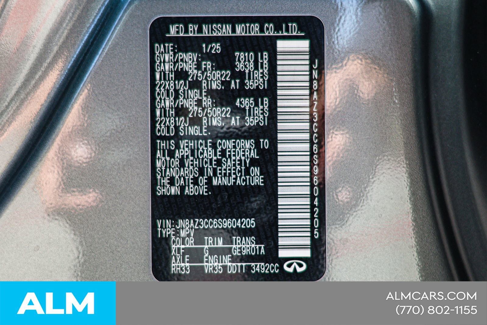 2025 INFINITI Qx80 Autograph