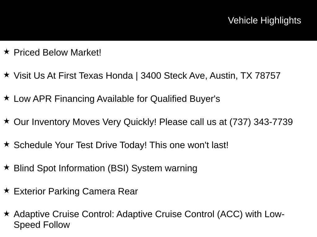 2023 Honda HR-V Sport