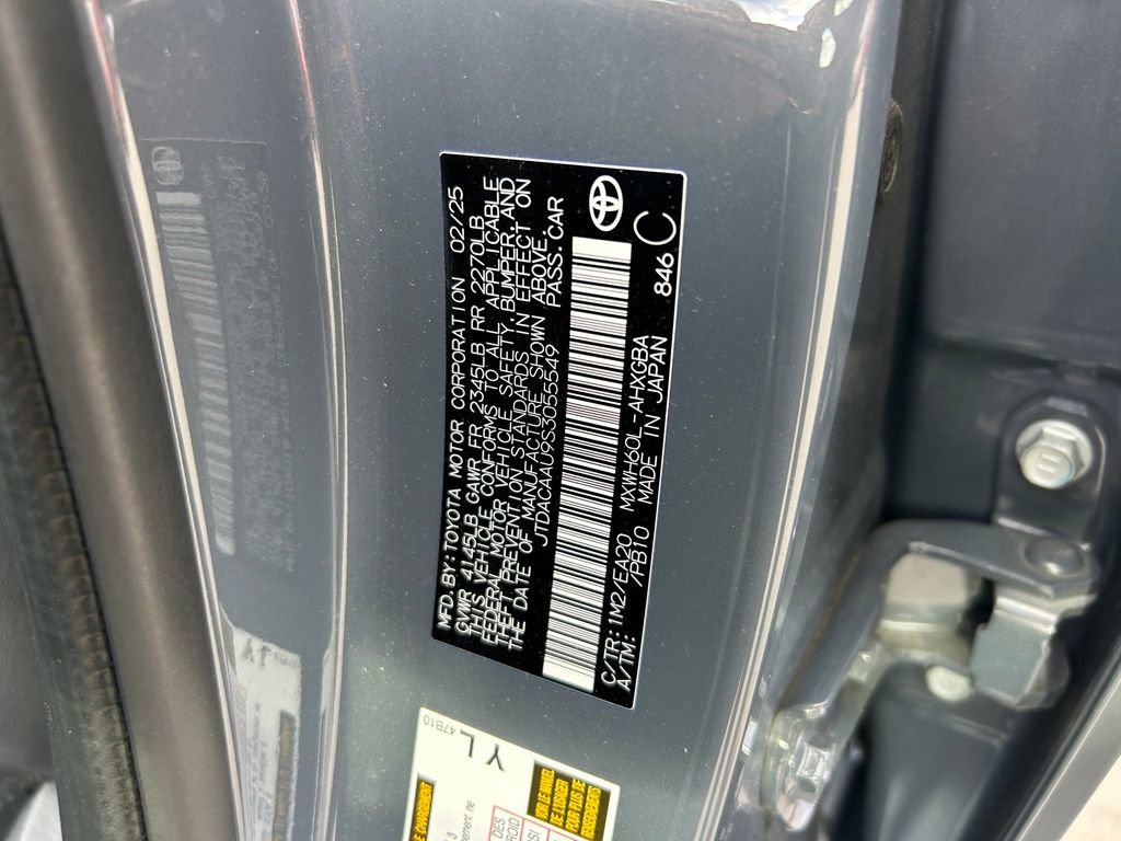 2025 Toyota Prius XLE