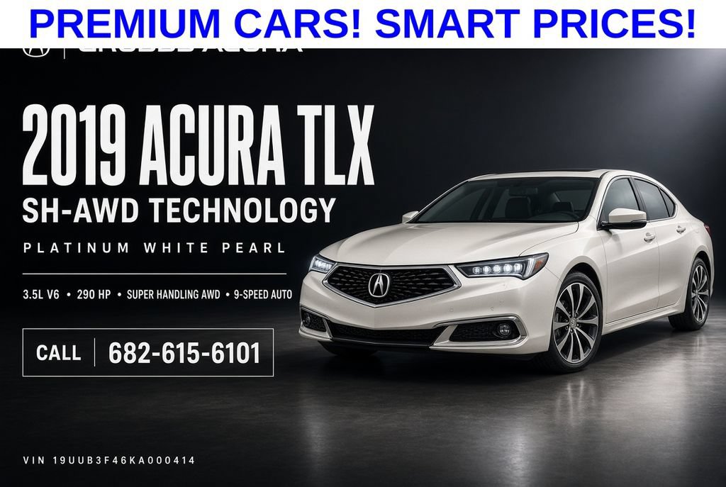 Used 2019 Acura TLX w/ Technology Package