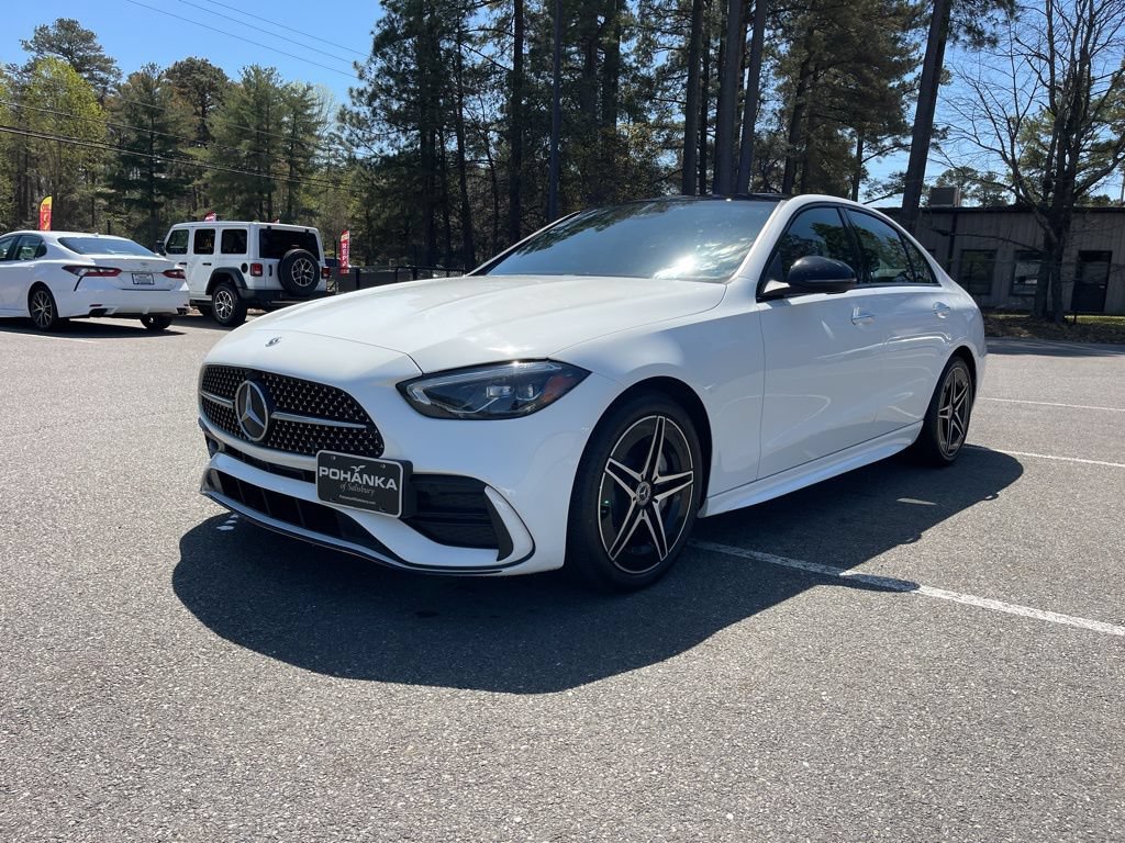Certified 2023 Mercedes-Benz C 300 4MATIC Sedan w/ AMG Line w/ Night Package