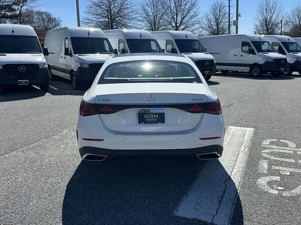 2026 Mercedes-Benz E 450 4MATIC Sedan