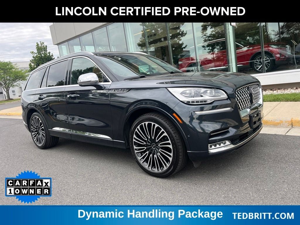 Certified 2022 Lincoln Aviator Black Label w/ Dynamic Handling Package