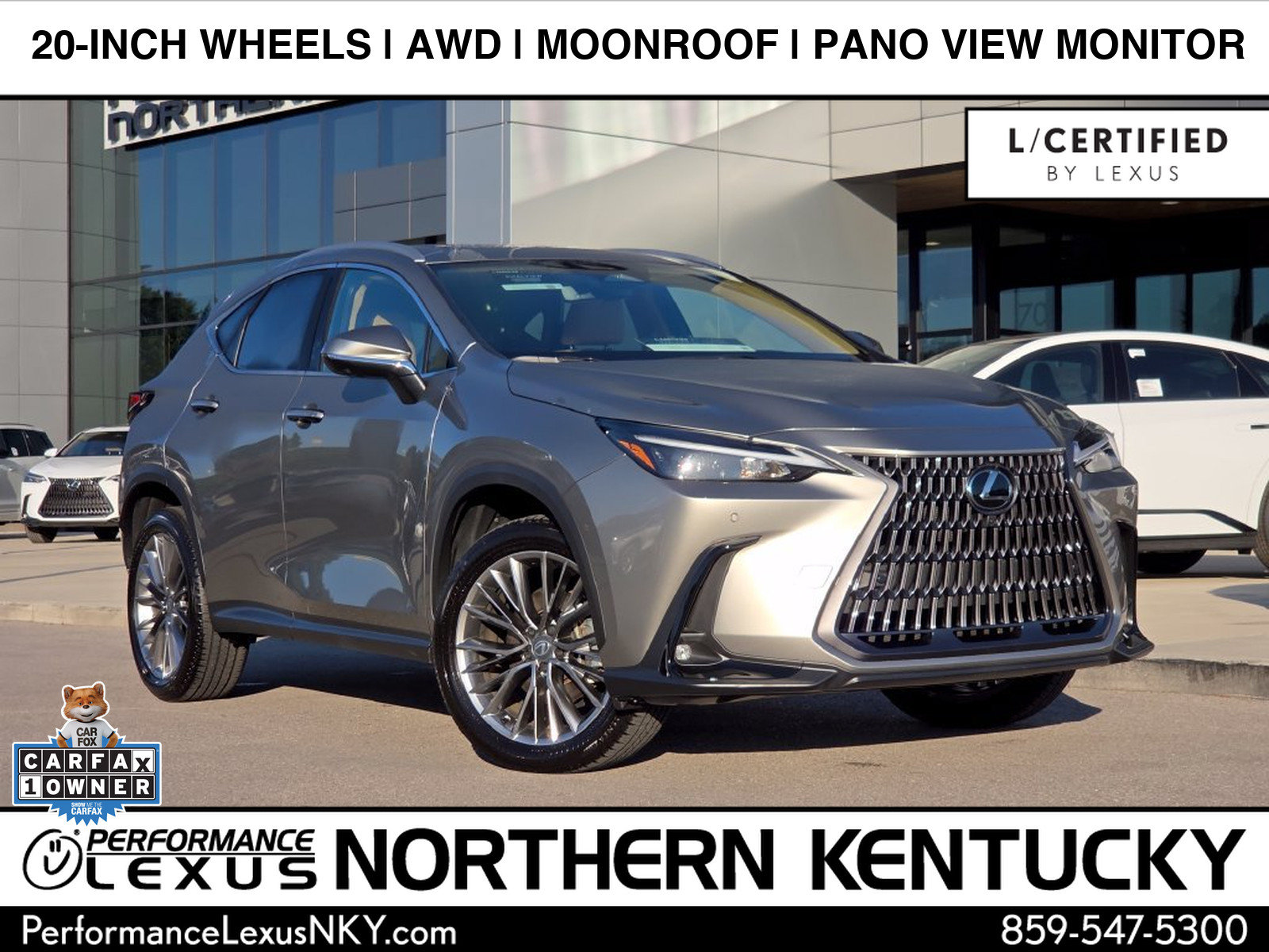 Certified 2026 Lexus NX 350 AWD w/ Accessory Package (2T)