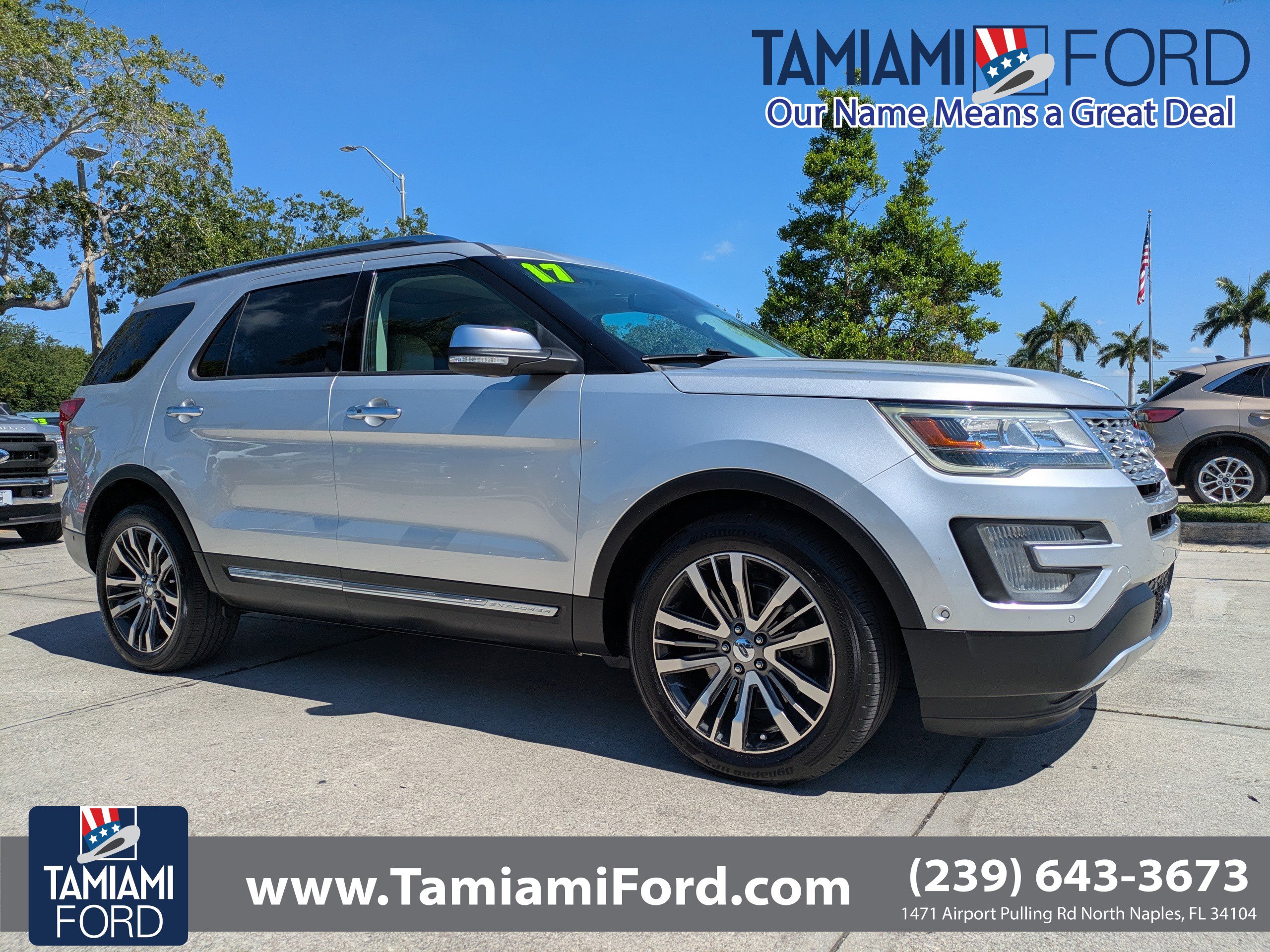 Certified 2017 Ford Explorer Platinum