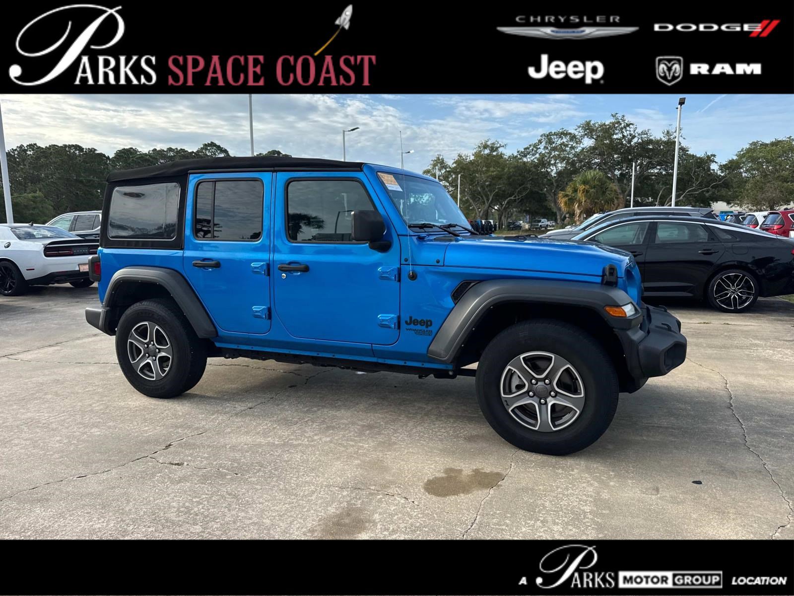 Certified 2021 Jeep Wrangler Unlimited Sport
