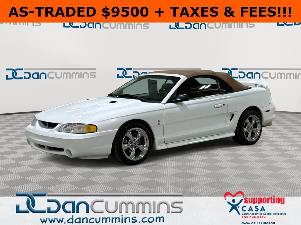 Used 1998 Ford Mustang Cobra