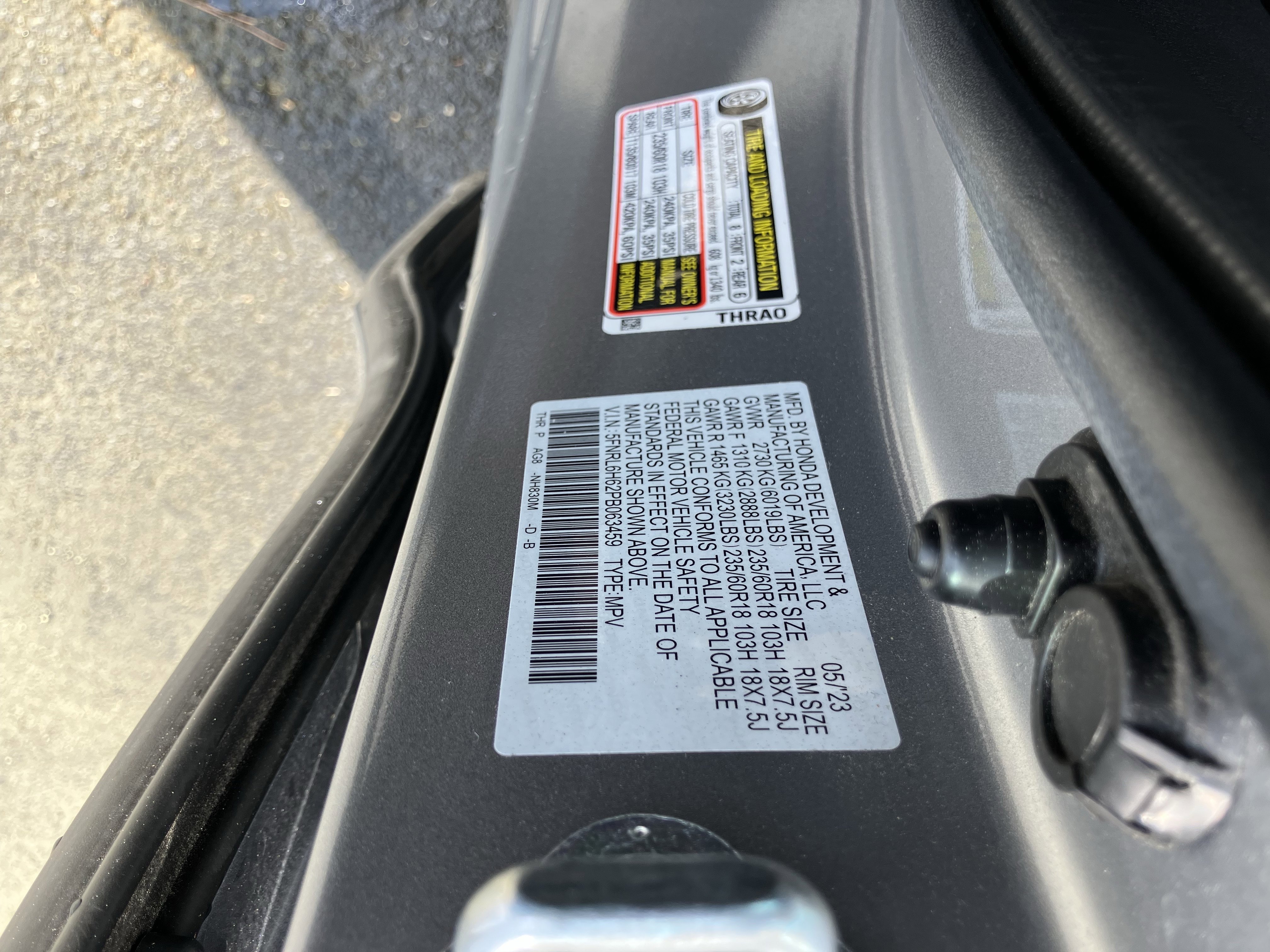 2023 Honda Odyssey EX-L