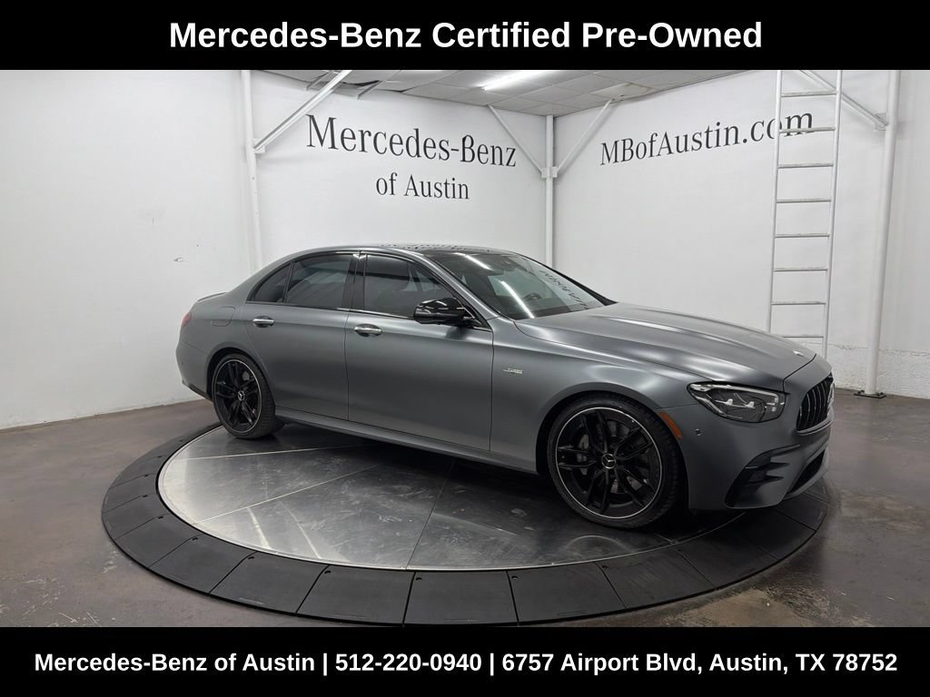 Certified 2023 Mercedes-Benz E 53 AMG 4MATIC Sedan