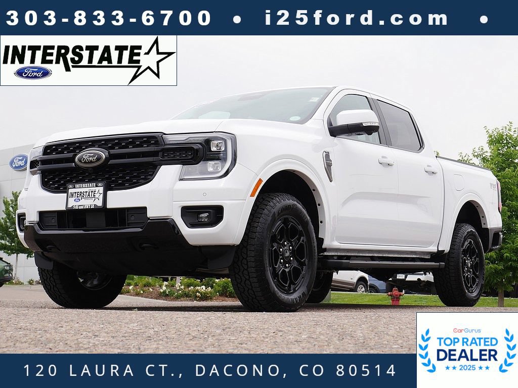 Used 2025 Ford Ranger Lariat w/ FX4 Off-Road Package