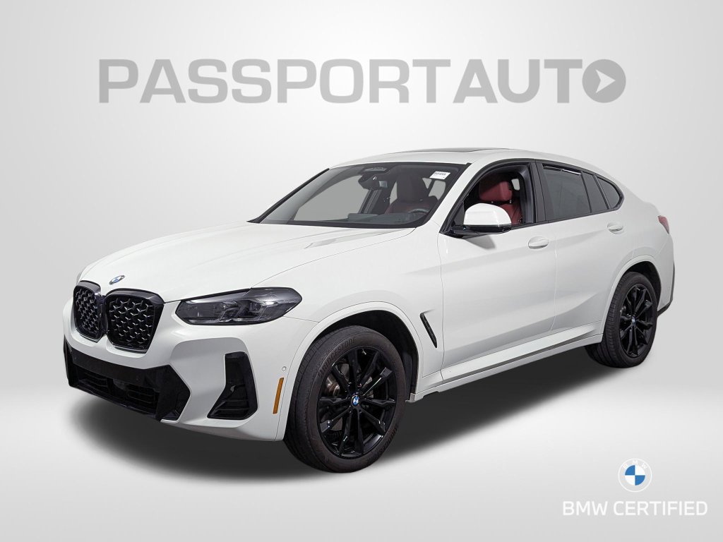Certified 2024 BMW X4 xDrive30i w/ Premium Package