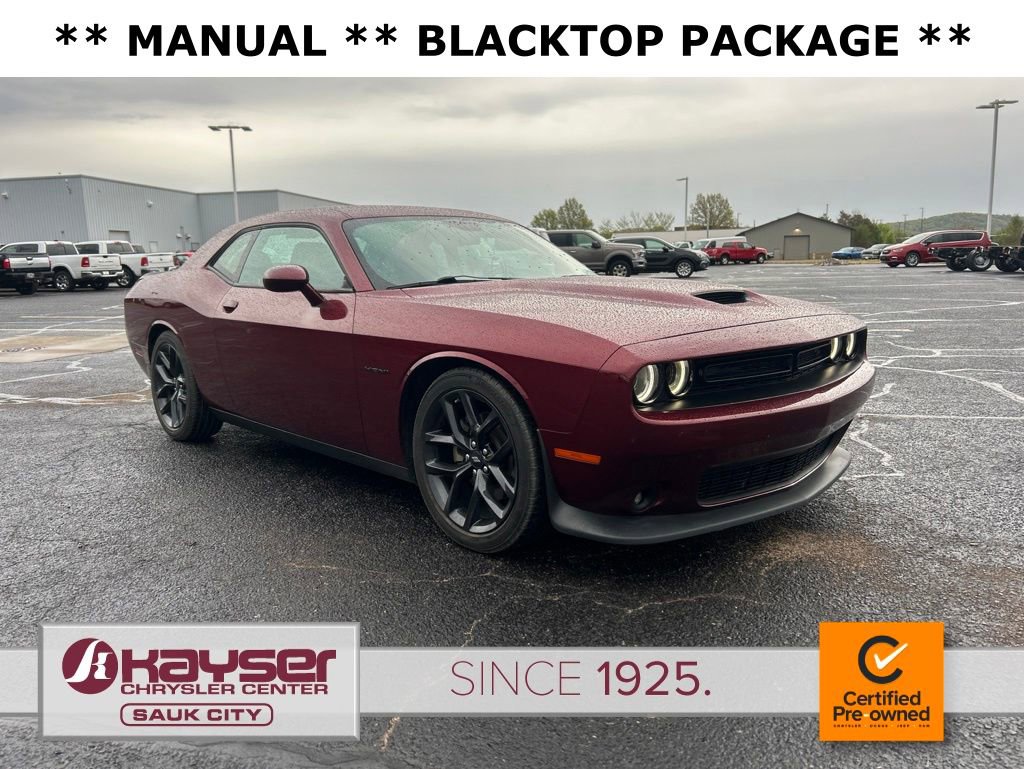 Certified 2022 Dodge Challenger R/T w/ Blacktop Package