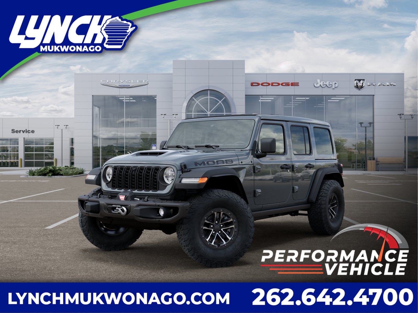 New 2026 Jeep Wrangler Unlimited Rubicon 392 w/ Quick Order Package 27X Moab